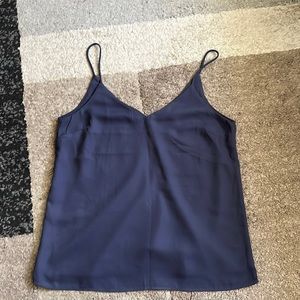 H&M Dusty Blue Polyester Tank